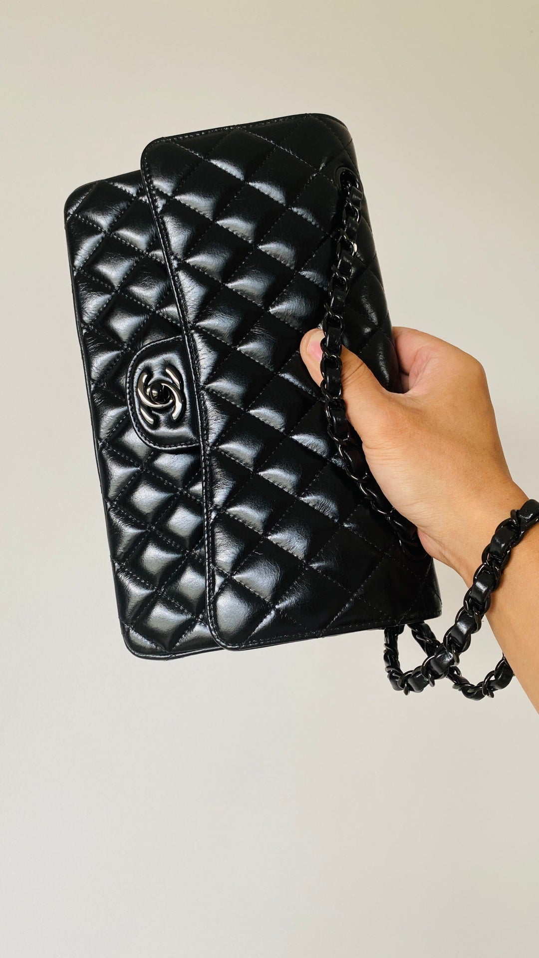 CHLSmall Classic Handbag Black For Women Bags 9.1in/23cm