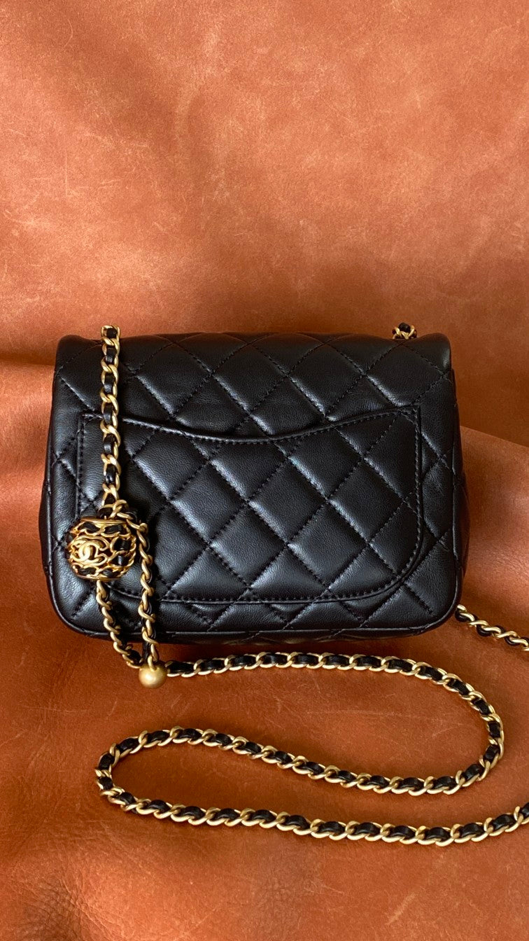 CHL Classic Bag Black For Women Bags 7.1in/18cm