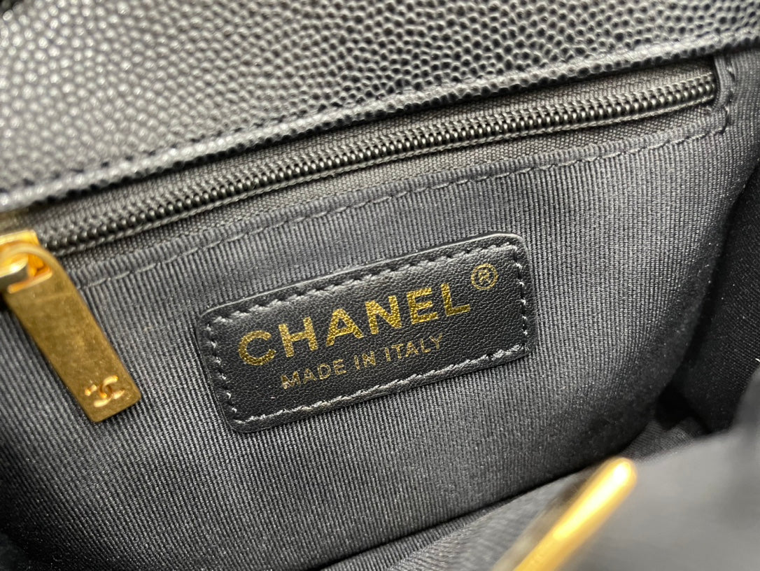 CHL 22K GlamIap Bag Black For Women Bags 8.1in/20.5cm