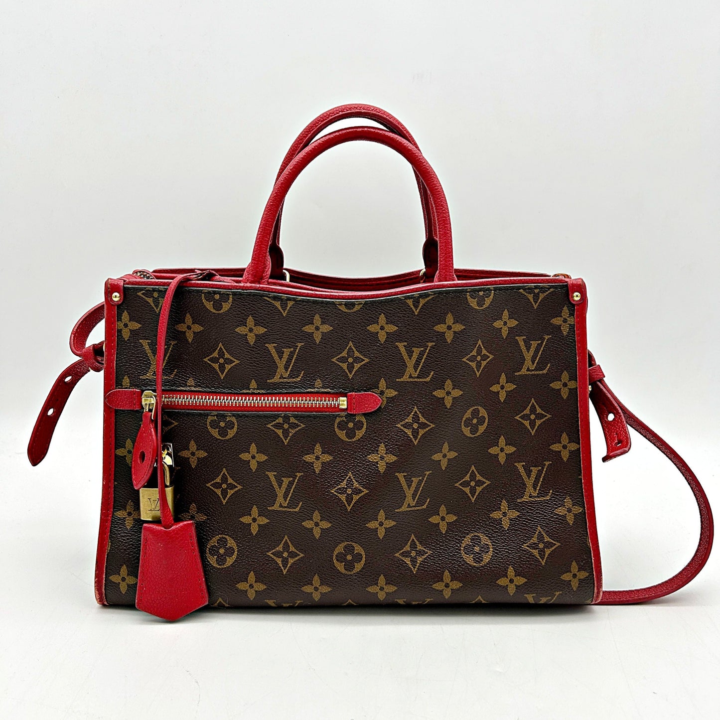 GLM-Cerise Monogram Canvas Popincourt PM Bag LA26901