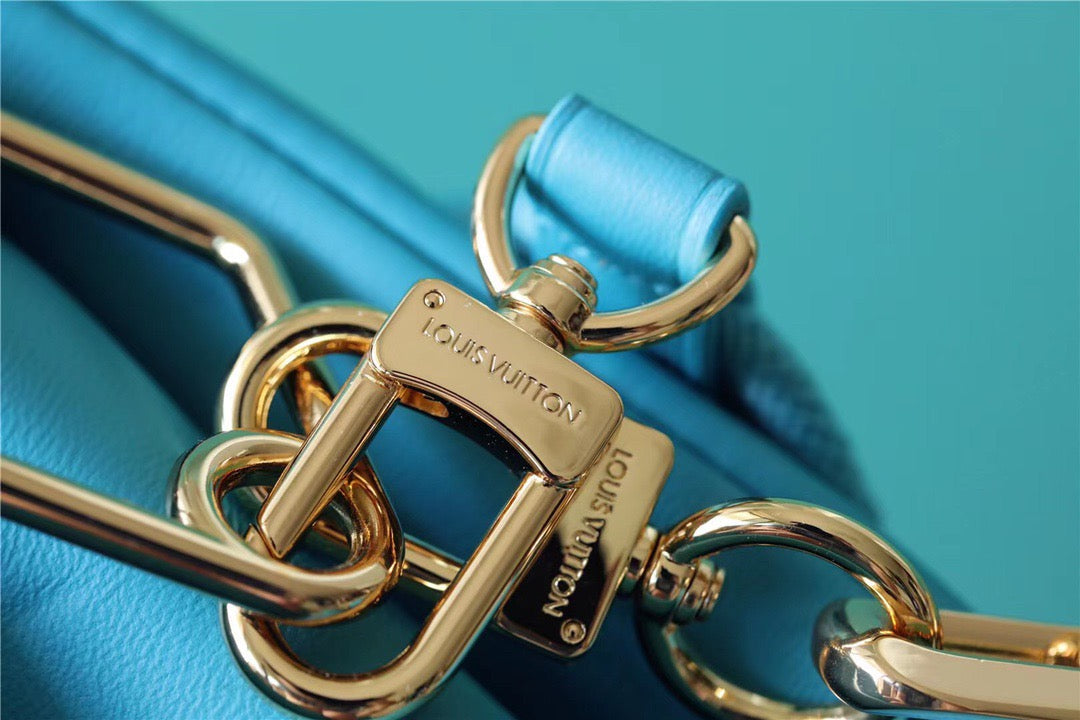 LV Coussin PM Monogram Blue For Women, WomenÃ¢â‚¬â„¢s Bags, Shoulder And Crossbody Bags 10.2in/26cm LVÃ‚Â 