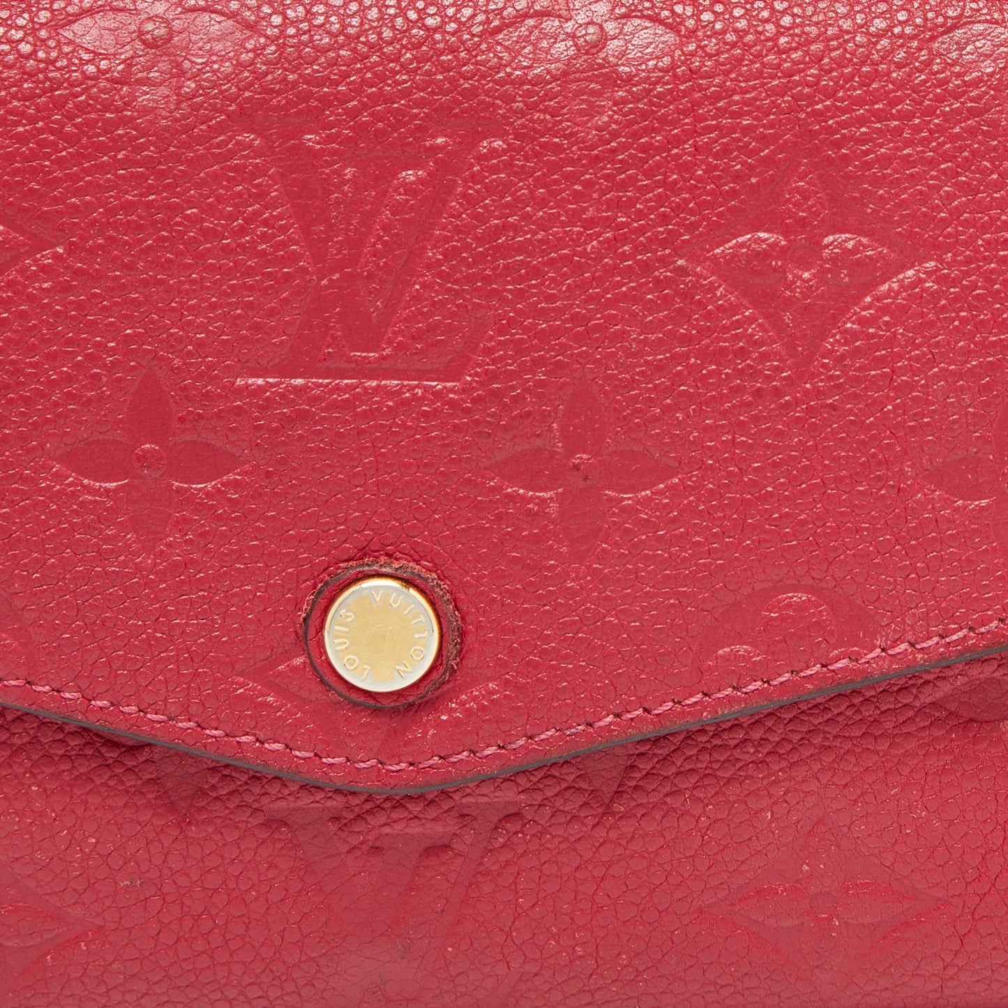 Louis Vuitton Jaipur Monogram Empreinte Leather Curieuse Wallet