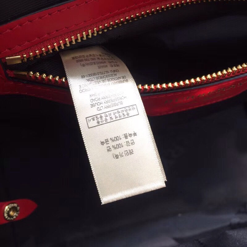 GLAMI The Small Canter Horseferry Check Tote Red For Women, WomenÃ¢â‚¬â„¢s Bags 11.6in/29.5cm