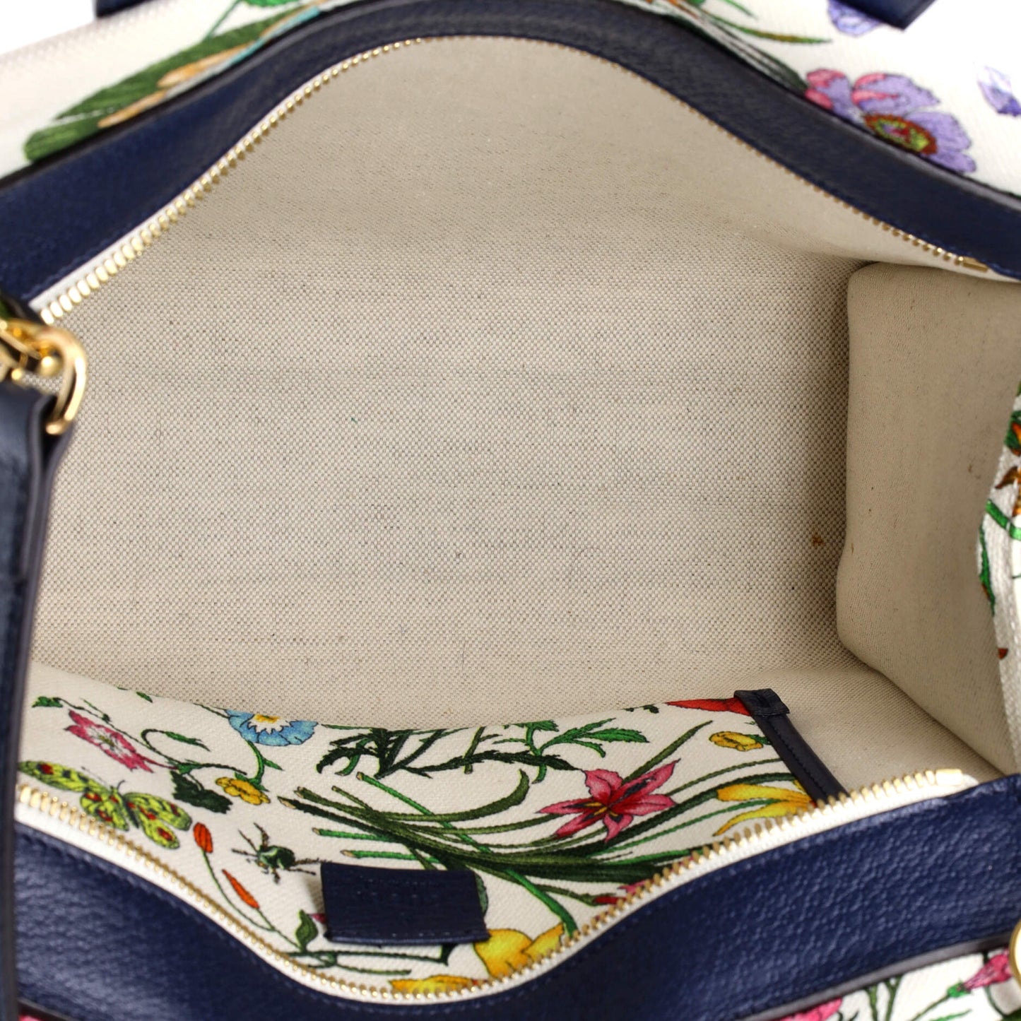 Convertible Tote Flora Canvas Medium