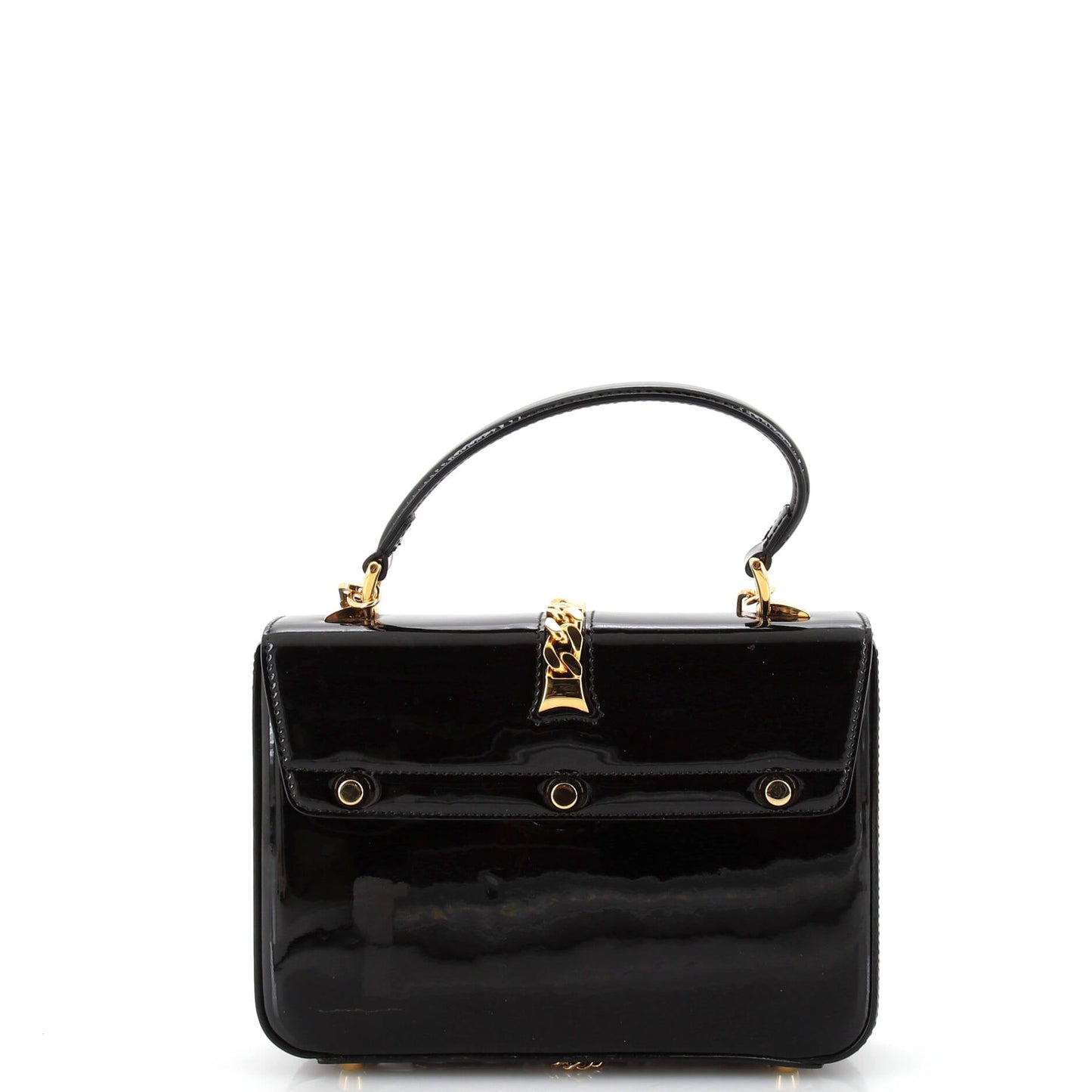 Sylvie 1969 Top Handle Bag Patent Mini