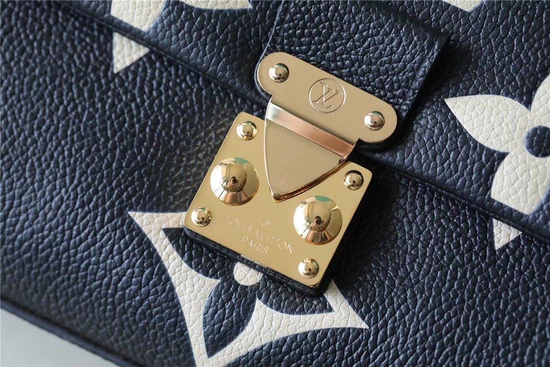 LV Madeleine MM Monogram Empreinte Black / Beige For Women,  Shoulder and Crossbody Bags 11.8in/30cm LVÃ‚Â 
