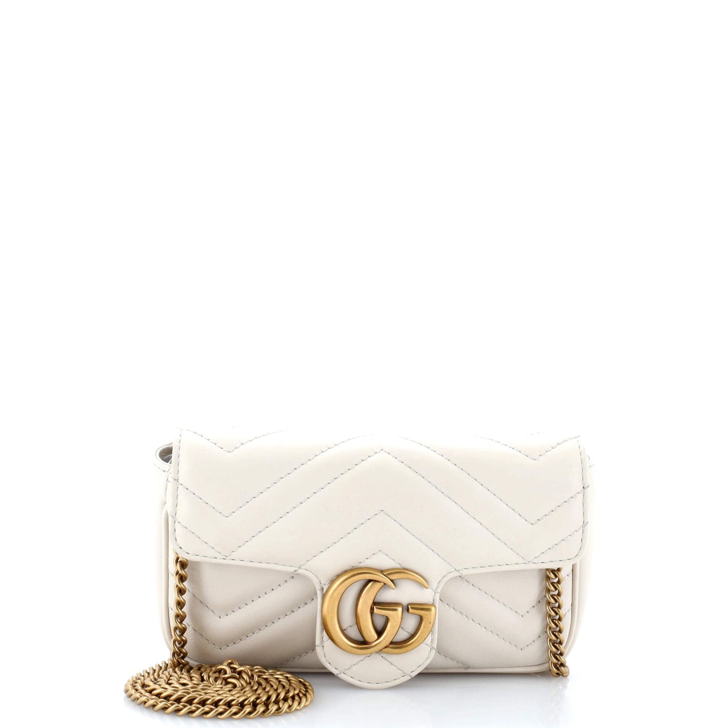 GG Marmont Flap Bag Matelasse Leather Super Mini