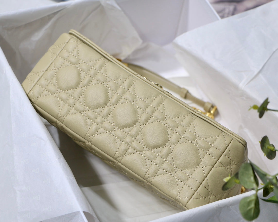 GLAMI Small Caro Bag Light Yellow For Women 8in/20cm CD M9241UWHC_M26Y