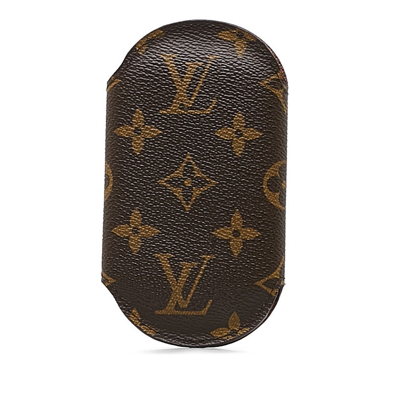 Louis Vuitton Monogram Multicell Rong GM 6 Series Keycase M60116 Brown PVC Leather Lady Louis Vuitton