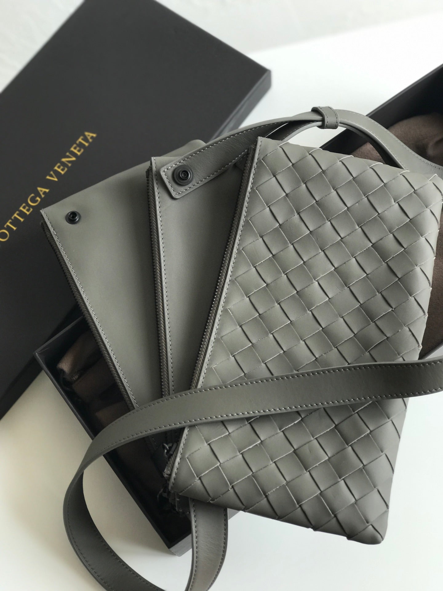 GLAMI Crossbody Bag Gray, For Women, Bags 10.2in/26cm
