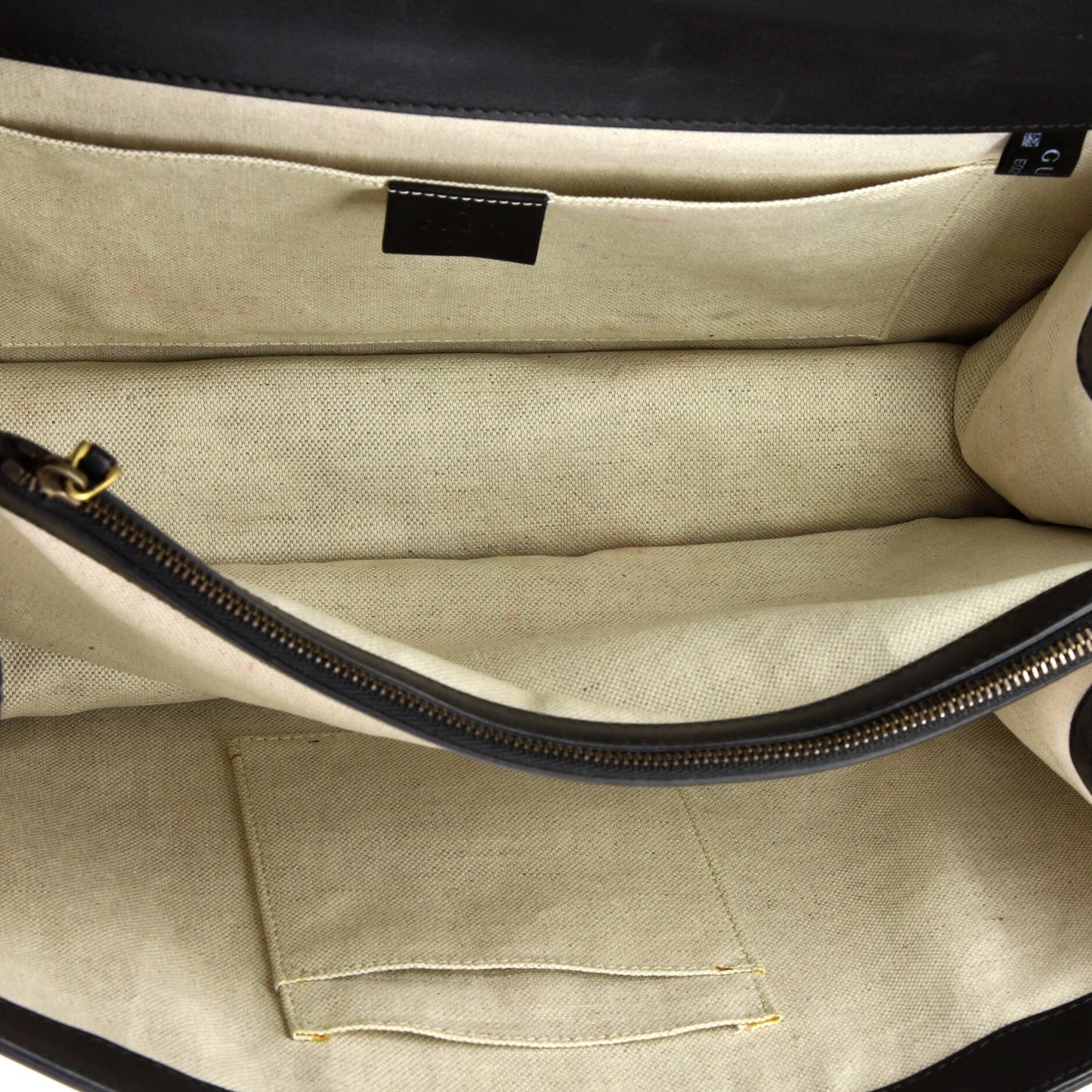 Dionysus Bamboo Top Handle Bag Colorblock Leather Large