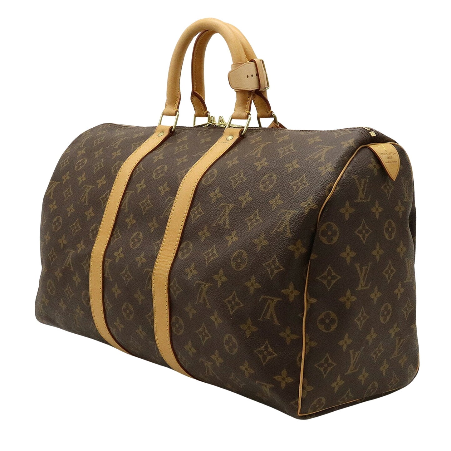 Louis Vuitton Keepall 45  Canvas Travel Bag ()