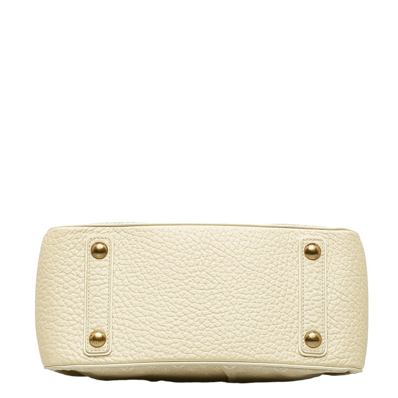 Louis Vuitton Monogram Mini M40061 Handbag Leather/Candy Dune Beige Ladies, Paris