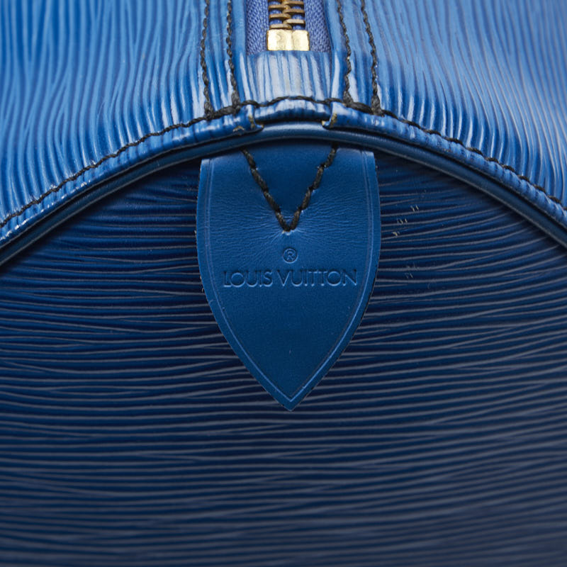 Louis Vuitton Louis Vuitton Epic M42995 Boston Bag Leather Tread Blue