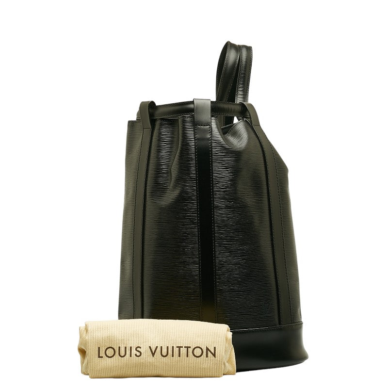Louis Vuitton Louis Vuitton Epic M52352 Shoulder Bag Leather Noir Black