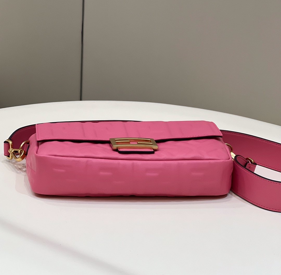 FI Baguette Pink For Women, WomenÃ¢â‚¬â„¢s Handbags, Shoulder And Crossbody Bags 10.6in/27cm FF 8BR600