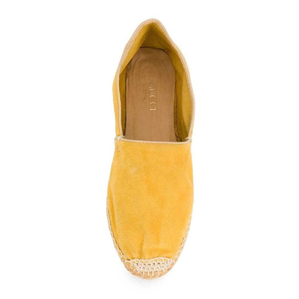 GLM-- Yellow Suede Espadrilles - '90s