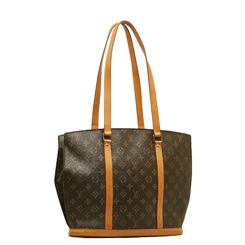 Louis Vuitton Monogram Babylon Tote Bag M51102 Brown PVC Leather  Louis Vuitton