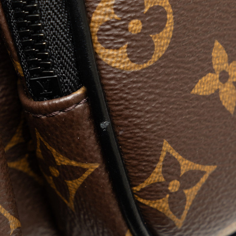 Louis Vuitton Monogram MacArthur Christopher Bumper Bag Body Bag M45337 Brown Black PVC Leather Men LOUIS VUITTON