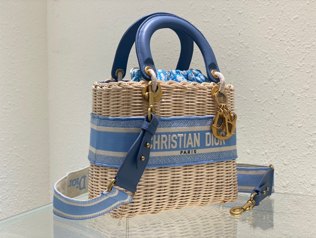 GLAMI Mini Lady Bag Blue, For Women, WomenÃ¢â‚¬â„¢s Handbags 17cm/6.5in CD M0505OMVD_M808