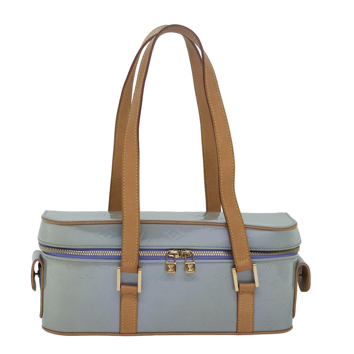 Louis Vuitton Sullivan  Patent Leather Shoulder Bag