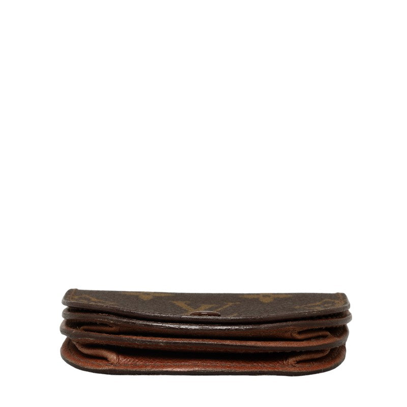 Louis Vuitton Monogram M61970 Coin Case PVC/Leather Brown