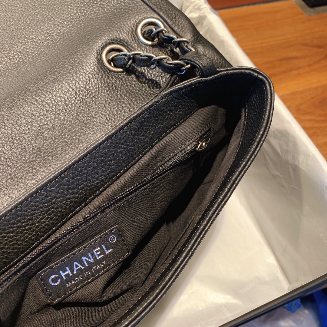 CHLGlamIap Bag With Top Handle Black Bag For Women 32cm/12.5in