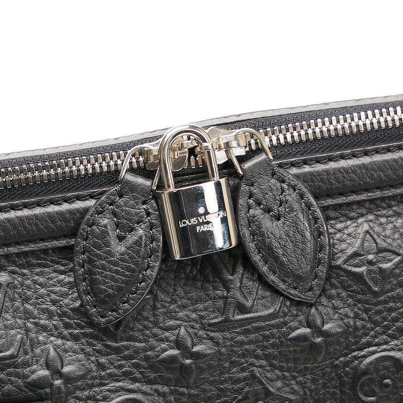LOUIS VUITTON Louis Vuitton Monogram Amplant M40737 Handbag Leather Noir Black