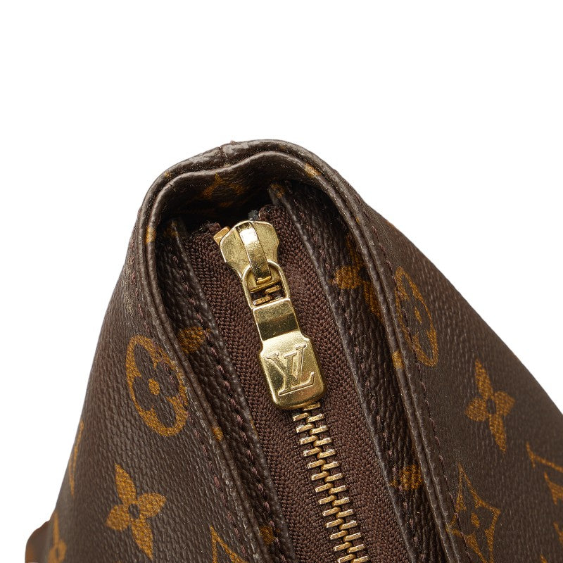 Louis Vuitton Monogram Cabaret Shoulder Bag M51151 Brown PVC Leather  Louis Vuitton