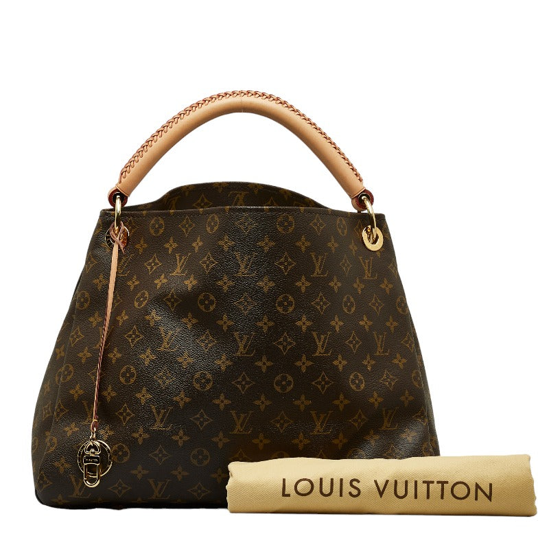 Louis Vuitton Monogram Artsy MM  Bag M40249 Brown PVC Leather  Louis Vuitton
