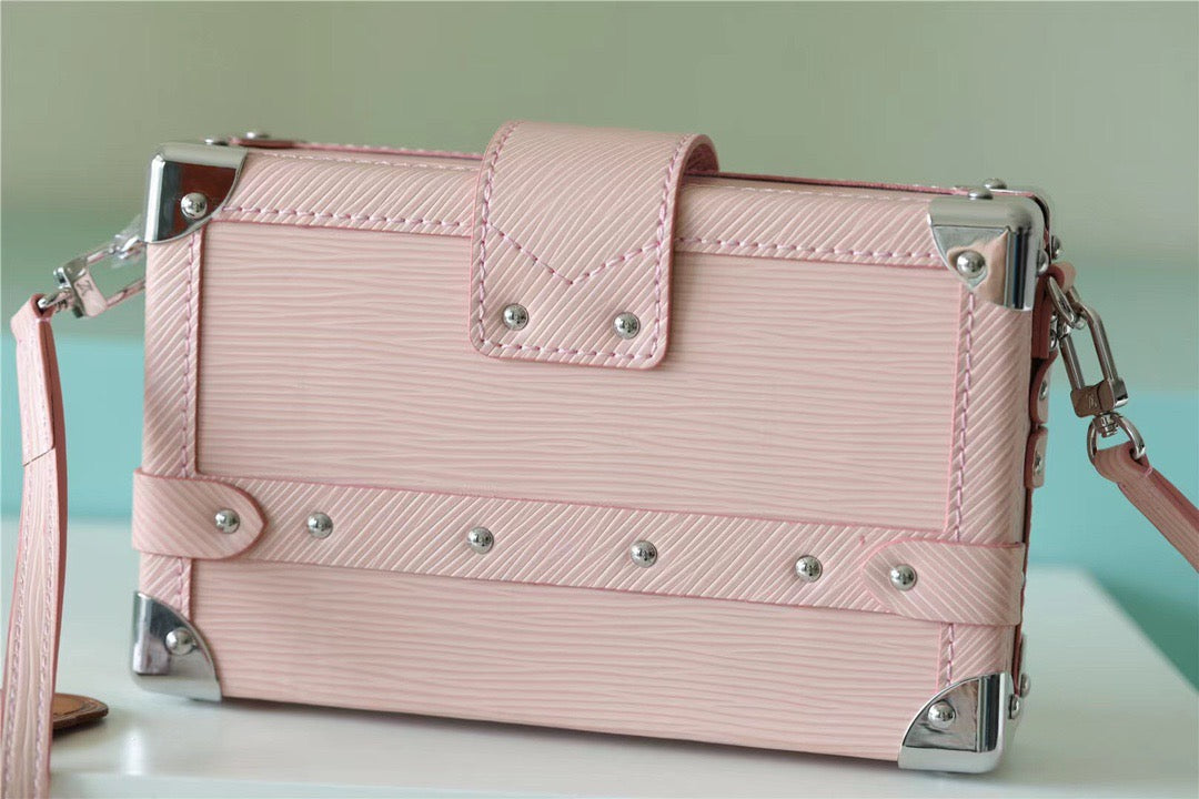 LV Petite Malle Epi Light Pink For Women,  Shoulder And Crossbody Bags 7.9in/20cm LVÃ‚Â 