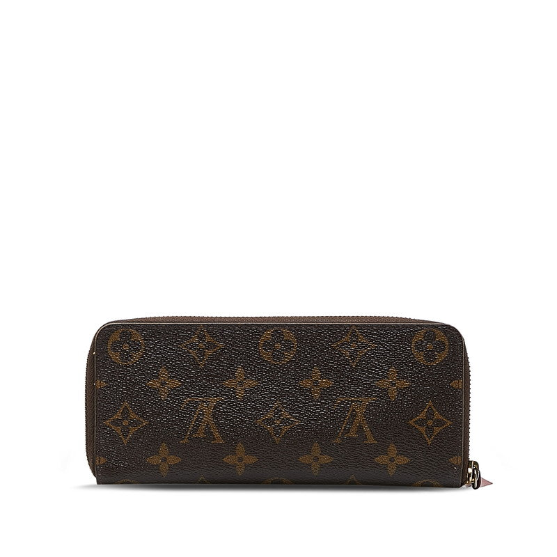 Louis Vuitton Monogram Portfolio Claimance Round Fassner Long Wallet M61298 Fushai Brown PVC Leather Ladies Louis Vuitton [Original] Fushai