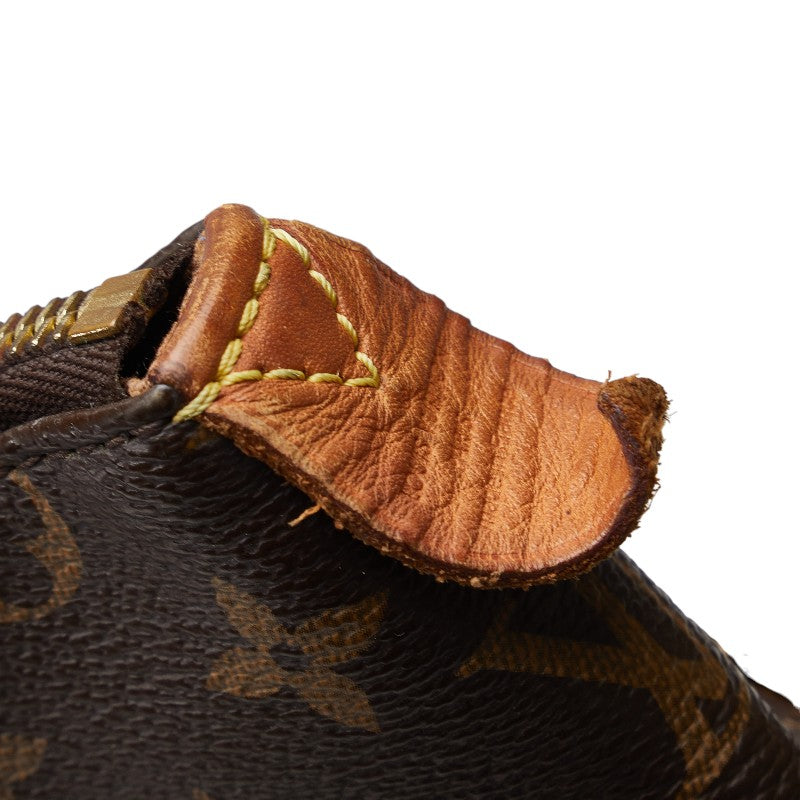 Louis Vuitton Monogram M41016  Bag PVC/Leather Brown