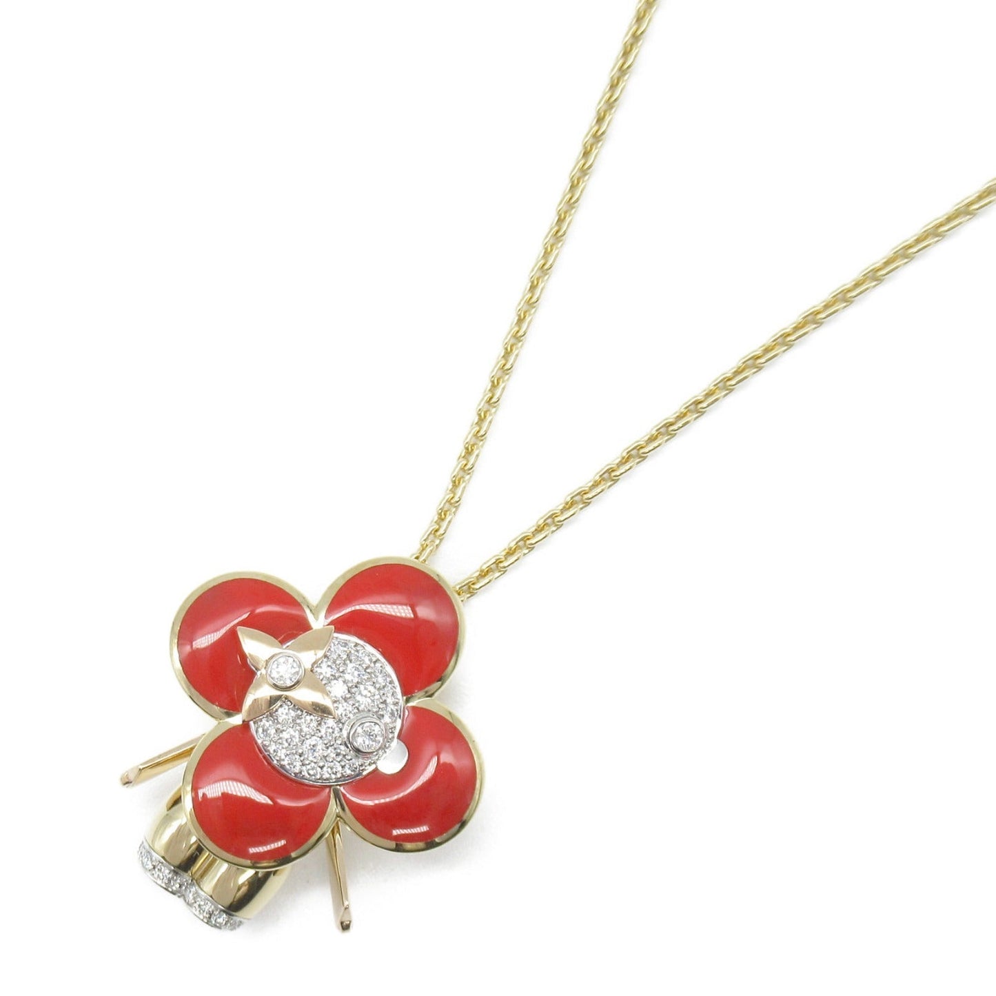 Louis Vuitton Louis Vuitton Louis Vuitton S Rouge Diamond Necklace Collar Jewelry K18WG (White G) K18 (Yellow Gold) K18PG (Pink Gold) Diamond  Clear Q93801