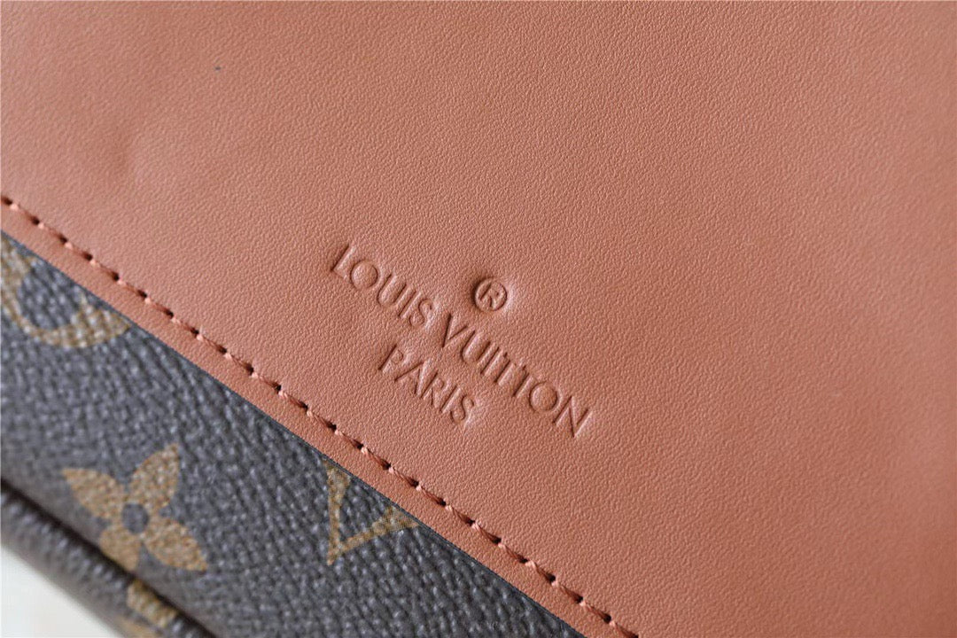 LV MarGLAMIau Monogram Canvas Caramel Brown For Women,  Shoulder and Crossbody Bags 9.6in/24.5cm LV M46127