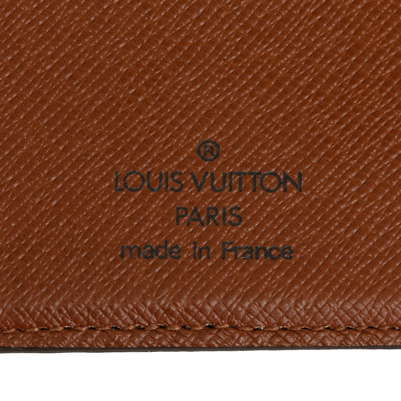 Louis Vuitton Monogram M61732 Card Case PVC/Leather Brown