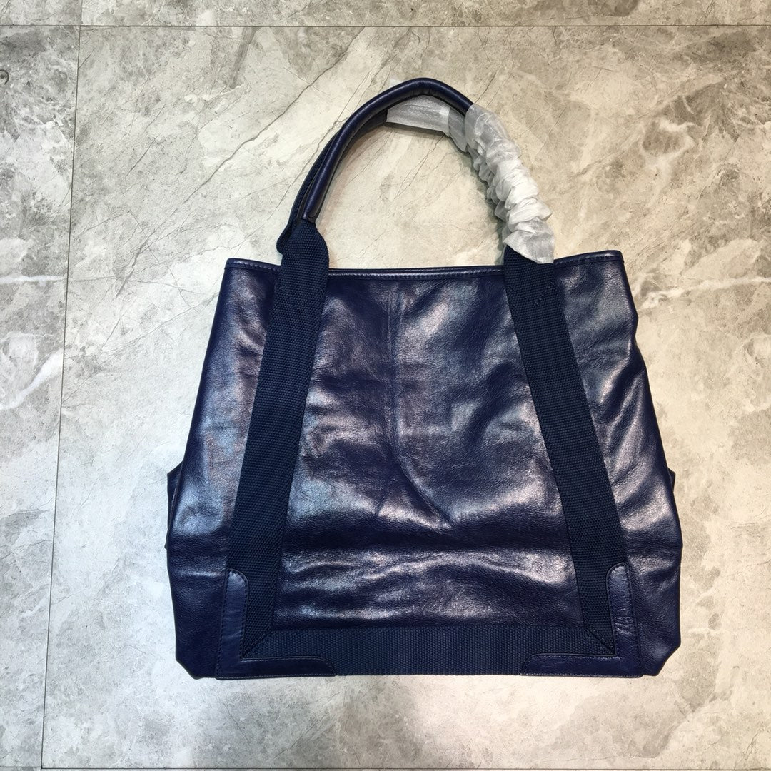 Balen Navy MeGLAMIum Cabas Tote Bag In Blue, For Women,  Bags 14.1in/36cm