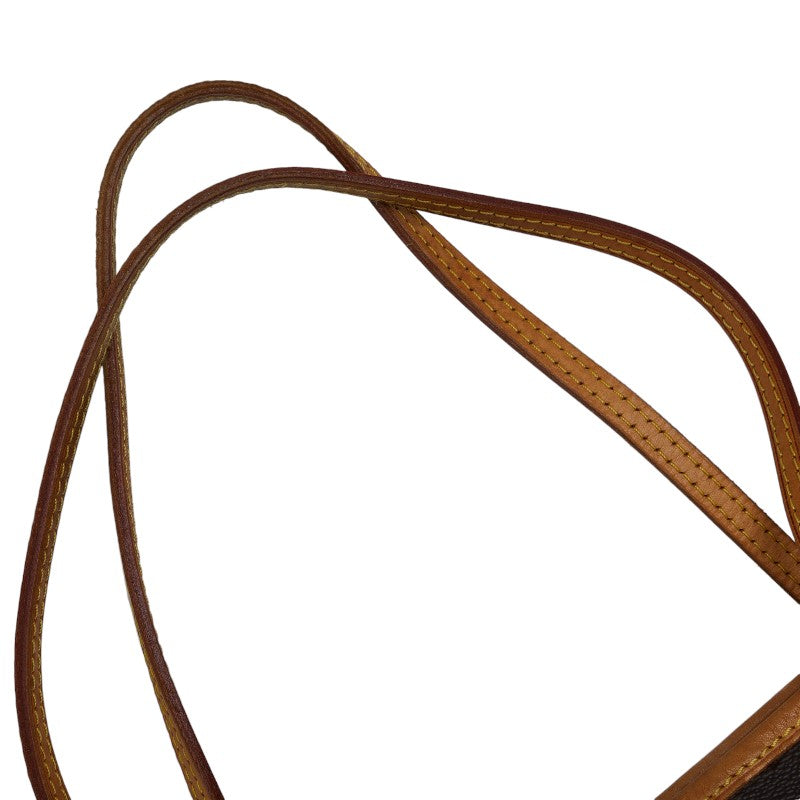 Louis Vuitton Monogram M40156 Neverfull Tote Bag PVC/Leather Brown