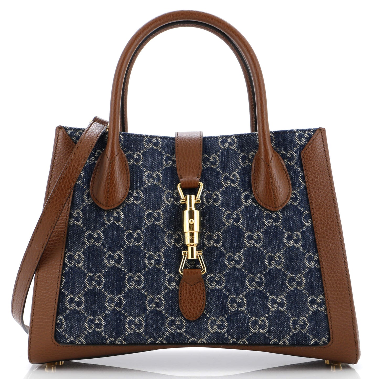 Jackie 1961 Tote GG Denim and Leather Medium