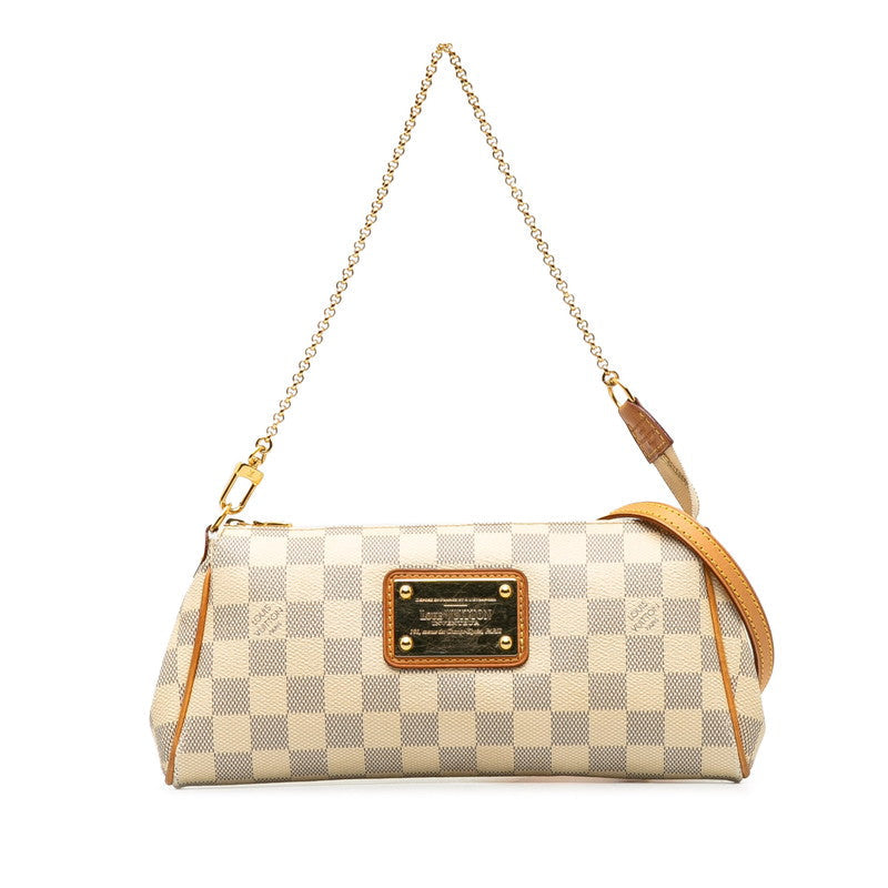 Louis Vuitton Damier Azur Eva Chain Shoulder Bag N55214