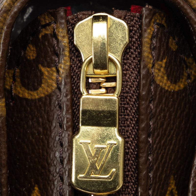 Louis Vuitton Monogram Vivacité PM Diagonal Shoulder Bag M51165 Brown
