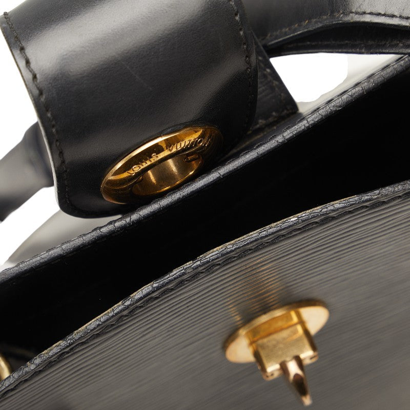 Louis Vuitton Epi Clooney Shoulder Bag M52252 Noir Black Leather  Louis Vuitton