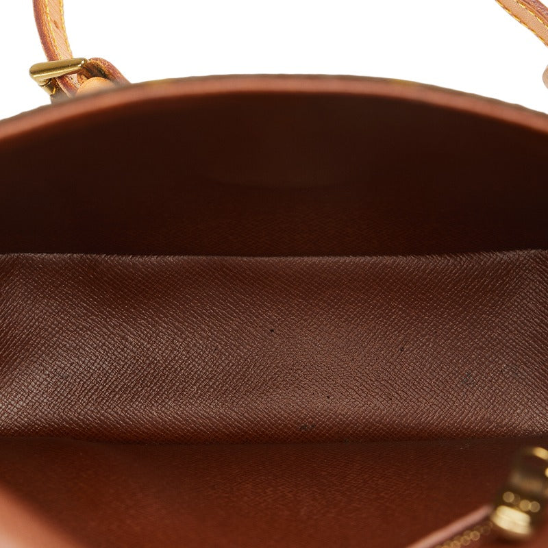 Louis Vuitton Monogram Mini Sankru Shoulder Bag M51244 Brown PVC Leather  Louis Vuitton