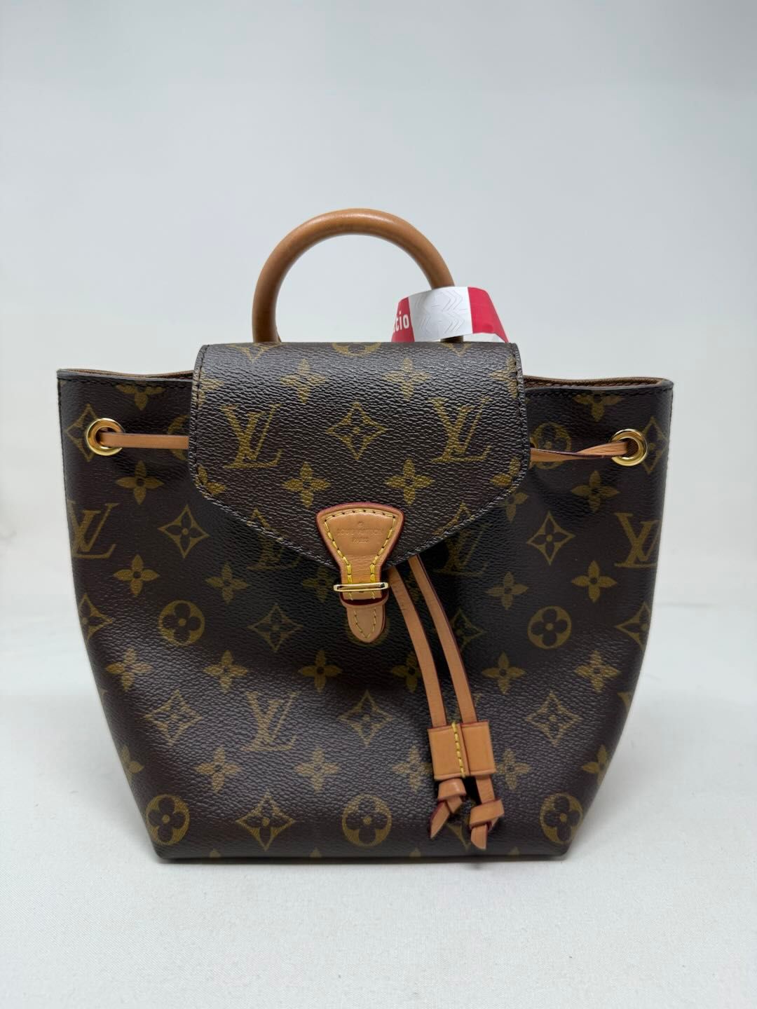 GLM-Monogram Montsouris BB Backpack Natural B21-80