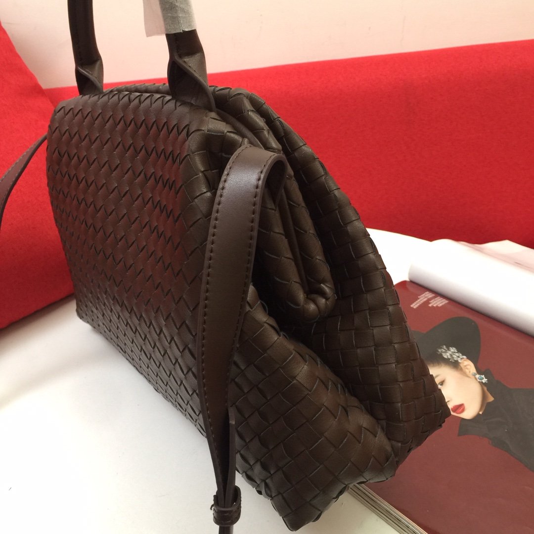 GLAMI Handle Dark Brown, For Women, WomenÃ¢â‚¬â„¢s Bags 13.4in/34cm 691185V01D18849