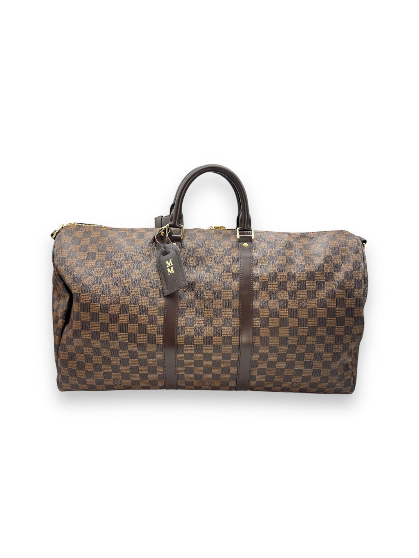 Louis Vuitton Damier Ebene Bandoulière Keepall 55