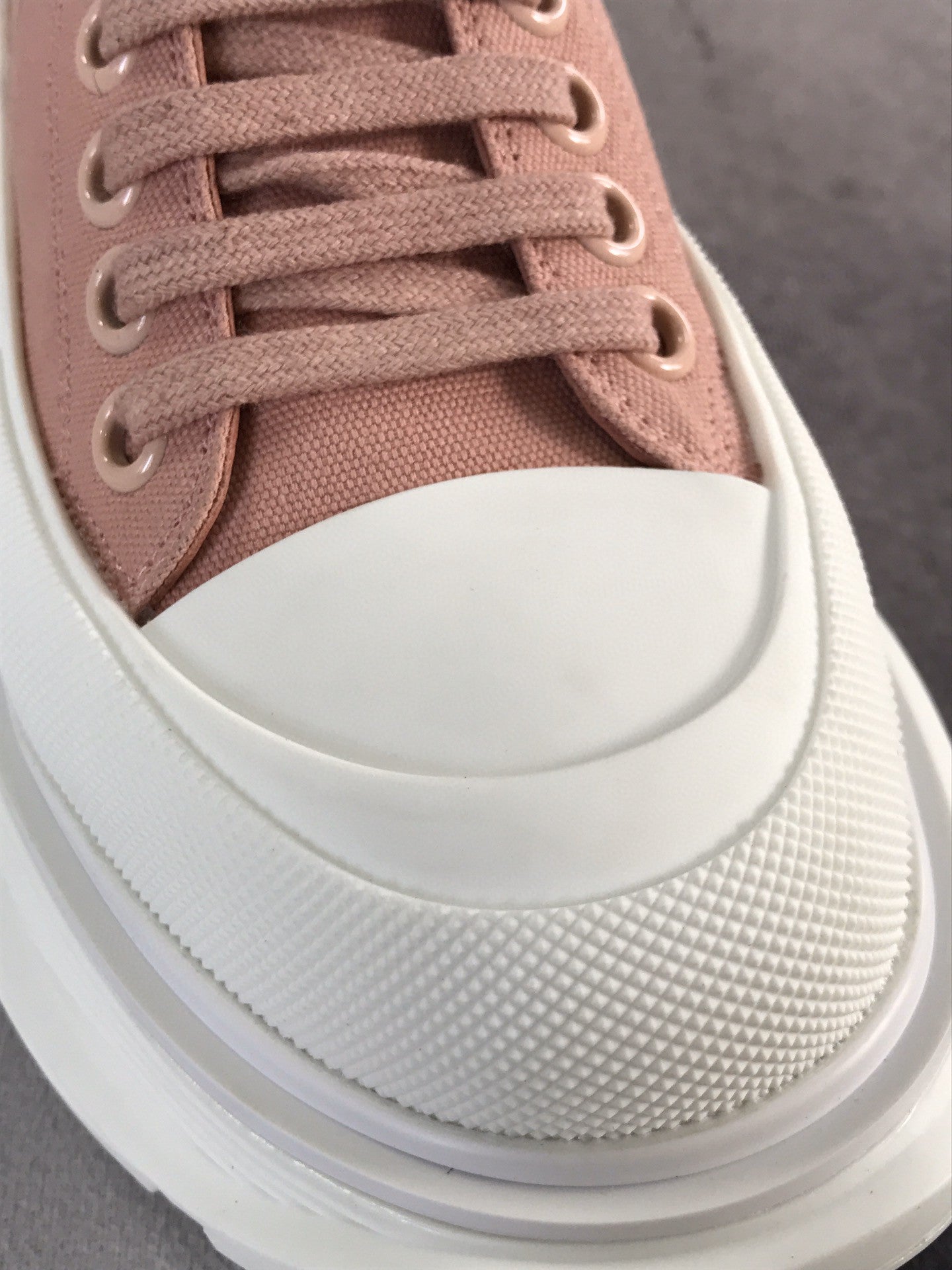 Alexander McQueen Tread Slick LaGLAMI Up Cotton Brown For Men