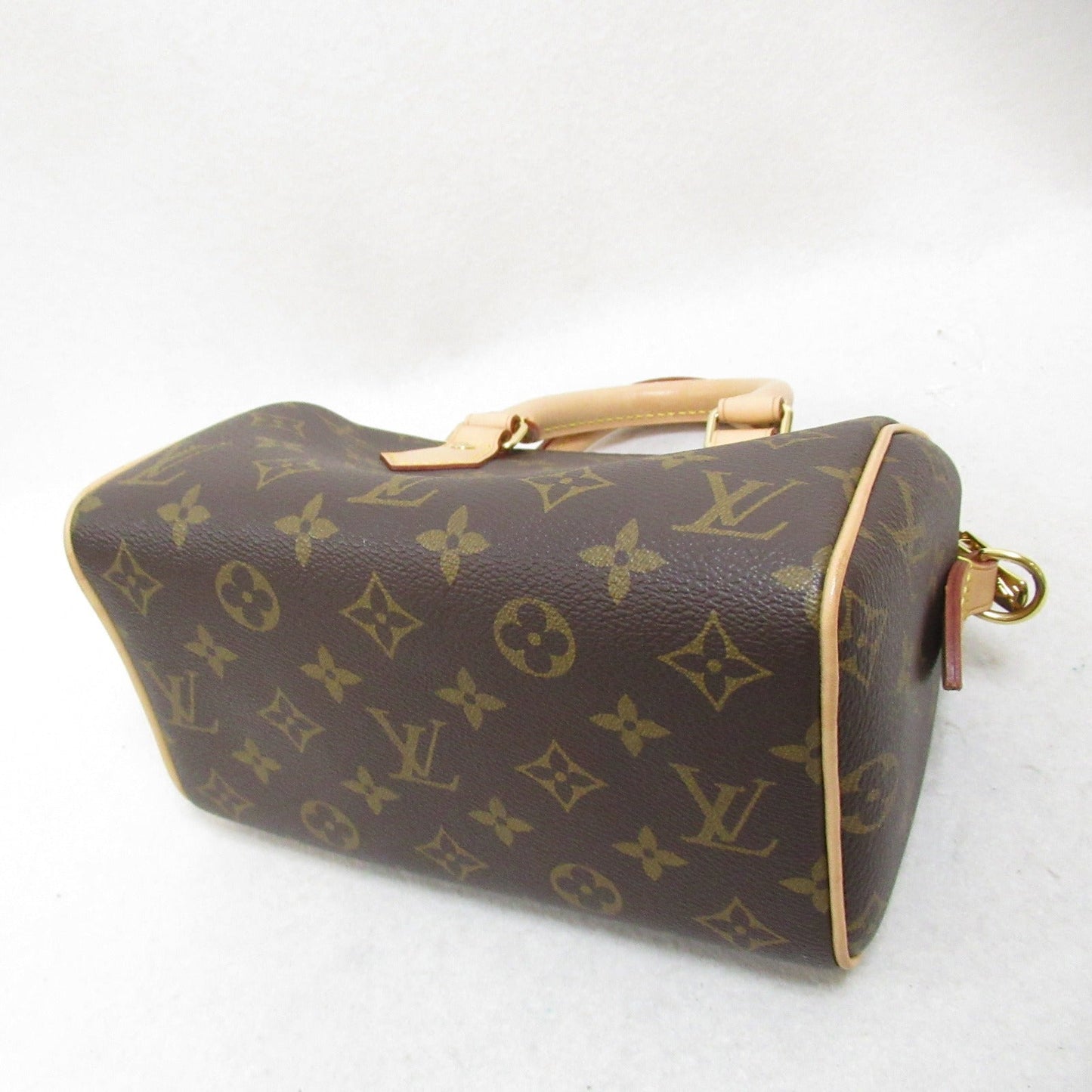 Louis Vuitton Speedy Bandier 202w Shoulder Bag 2way Shoulder Bag 2way Shoulder Bag PVC  Linen  Brown M46234