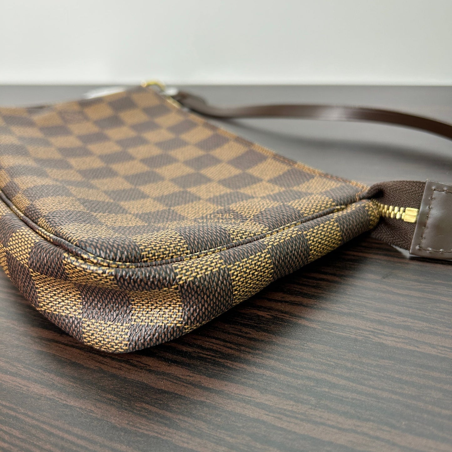 GLM-Damier Ebene Navona Pochette - Brown Handle Bags, Handbags LB115922