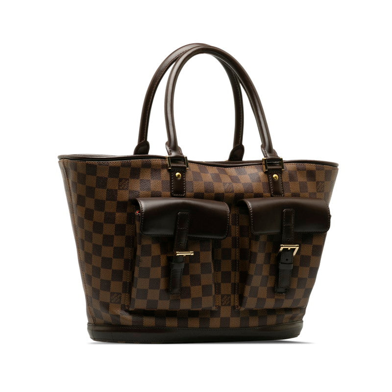 Louis Vuitton Louis Vuitton Damière N51120 Handbag PVC/Leather Brown
